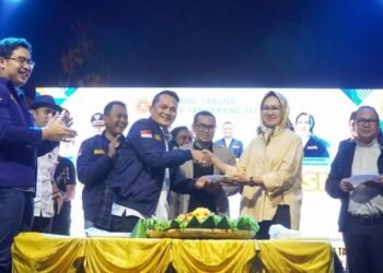 Airin Hadiri HUT Ke-14 Karang Taruna Tangsel