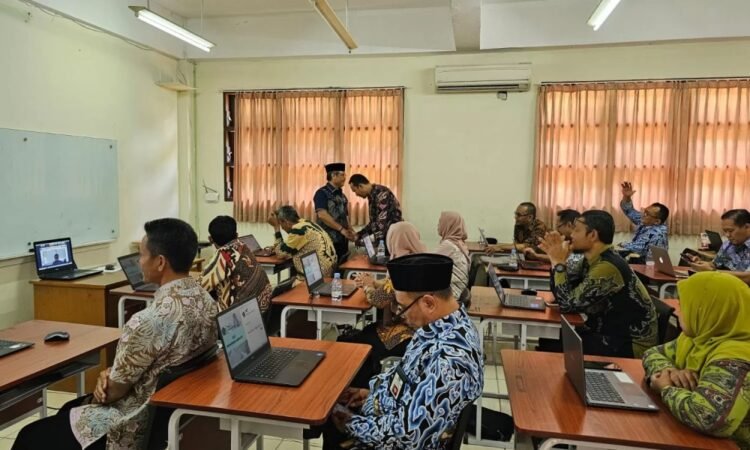 76 ASN Kemenag Tangsel Ikuti Uji Kompetensi PNS Jabatan Pelaksana