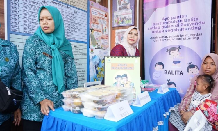 Dukung Program Gebrak Tegas, Dinkes Kabupaten Tangerang Periksa Ibu Hamil dan Balita