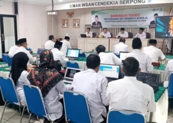 Kemenag Tangsel Gelar Bimtek Penyusunan SKP Dengan E-Kinerja