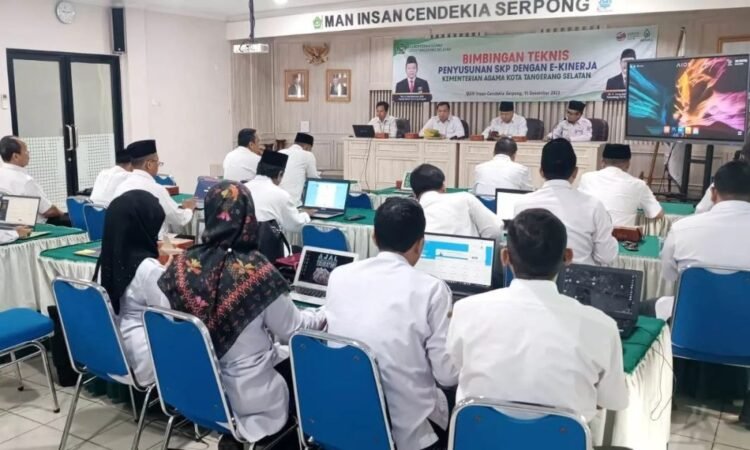 Kemenag Tangsel Gelar Bimtek Penyusunan SKP Dengan E-Kinerja