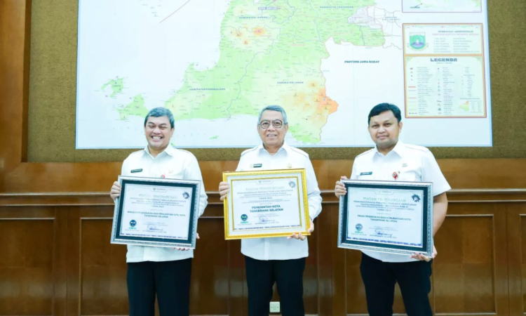 Melayani dengan Hati, Tangsel Borong 3 Penghargaan dari Ombudsman RI