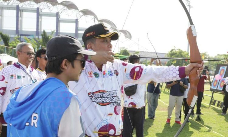 Pj Bupati Tangerang Buka Kejuaraan Panahan Pelajar