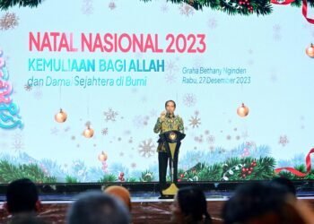 Presiden Ajak Umat Kristiani Perkuat Semangat Bersikap Moderat dalam Beragama