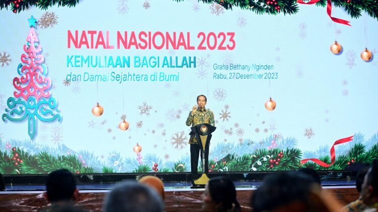 Presiden Ajak Umat Kristiani Perkuat Semangat Bersikap Moderat dalam Beragama