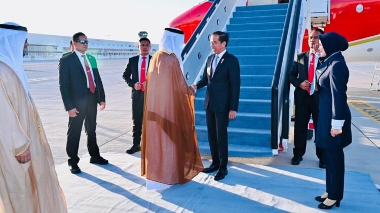 Presiden Joko Widodo Tiba di Dubai