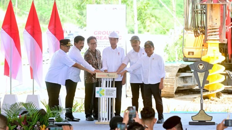 Presiden Jokowi Groundbreaking RSUP Pertama di Nusantara