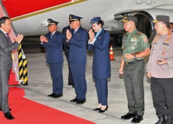 Presiden Jokowi Tiba di Tanah Air Usai Lawatan ke Jepang
