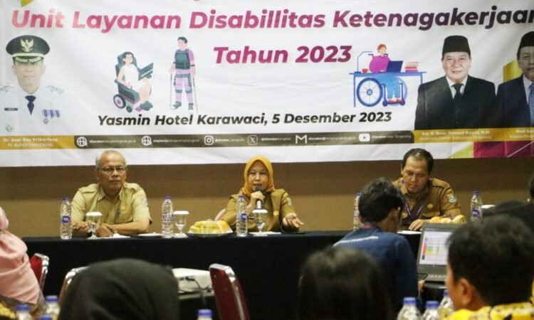 Rakor ULD Ketenagakerjaan Disnaker Bahas Kesempatan Kerja bagi Penyandang Disabilitas