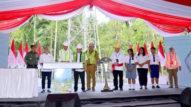 Resmikan BTS 4G Bakti di Talaud, Presiden Tekankan Pentingnya Konektivitas untuk Persatuan Bangsa