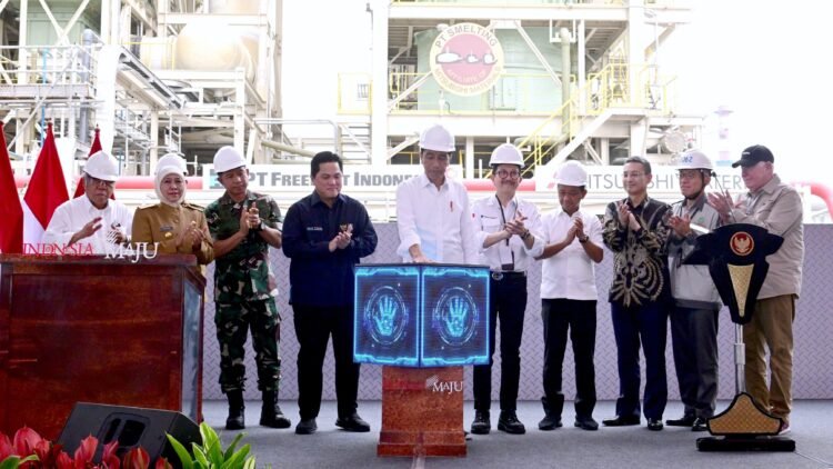 Resmikan Ekspansi PT Smelting, Presiden Jokowi: Tingkatkan Kapasitas Produksi dan Nilai Tambah