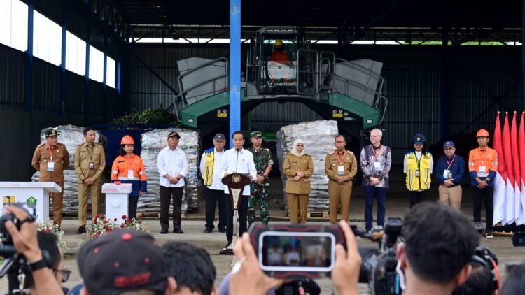 Resmikan Tiga TPA, Presiden Jokowi Dorong Pemanfaatan TPA dengan Teknologi Modern