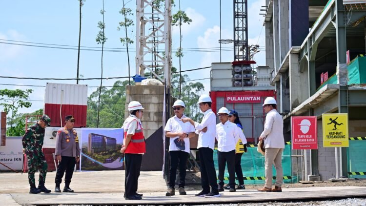 Tinjau Progres Pembangunan Hotel Nusantara, Presiden: Akan Selesai Sebelum Agustus 2024