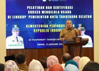 Ratusan Pelaku UMKM dan Koperasi di Tangsel Diberi Pelatihan dan Sertifikasi, Benyamin: Untuk Tingkatkan Kualitas