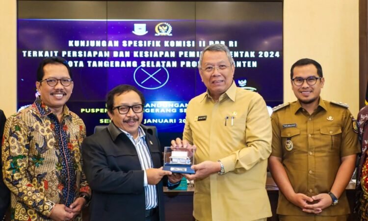 Benyamin Sampaikan Kesiapan Pemilu 2024 di Tangsel