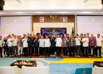 Dihadiri Sekda Bambang Noertjahjo, Kepengurusan PWI Tangsel Periode 2023-2026 Resmi Dilantik