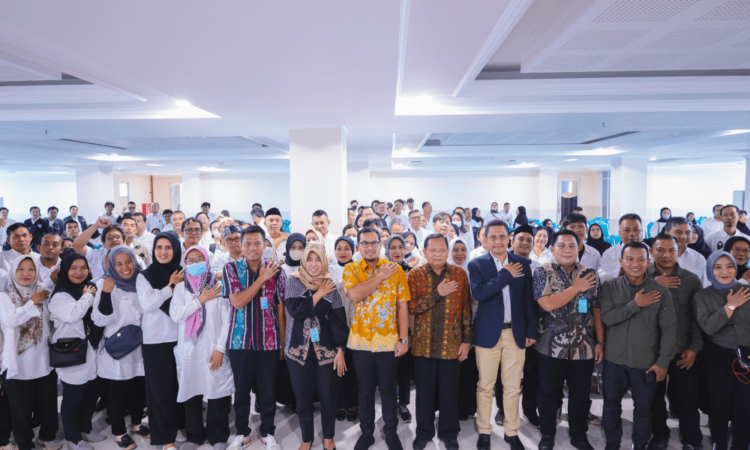 Pelantikan Petugas KPPS se-Tangsel, Pilar Ingatkan Jaga Integritas