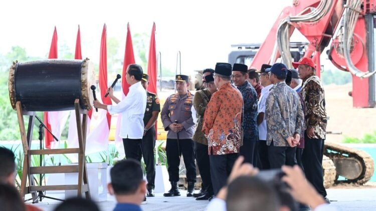 Groundbreaking Masjid Negara di IKN, Presiden: Merepresentasikan Kemajemukan Indonesia