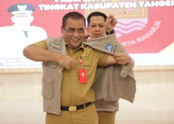 Pj Bupati Tangerang Kukuhkan Satgas TPPK Kabupaten Tangerang