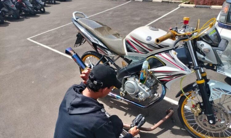 Polsek Pondok Aren Amankan 27 Motor Knalpot Brong