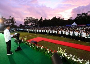 Presiden Jokowi Ajak Santri Berkontribusi bagi Kemajuan Negara
