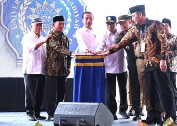 Presiden Jokowi Groundbreaking Kampus II Universitas Muhammadiyah Purwokerto