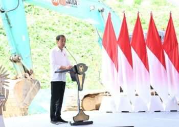 Presiden Jokowi Groundbreaking Kawasan Kantor OIKN