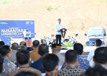 Presiden Jokowi Luncurkan Nusantara Logistics Hub PT Pos Indonesia