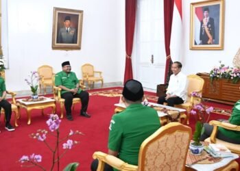 Presiden Jokowi Terima Laporan dan Undangan Hadiri Kongres XVI GP Ansor