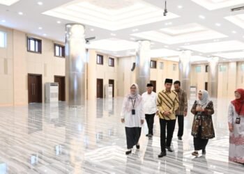Presiden Jokowi Tinjau Masjid Walidah Dahlan di Universitas Aisyiah Yogyakarta