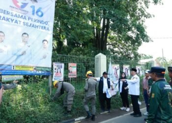 Masa Tenang Pemilu 2024, Benyamin Instruksikan Satpol PP Tangsel Tertibkan Alat Peraga Kampanye