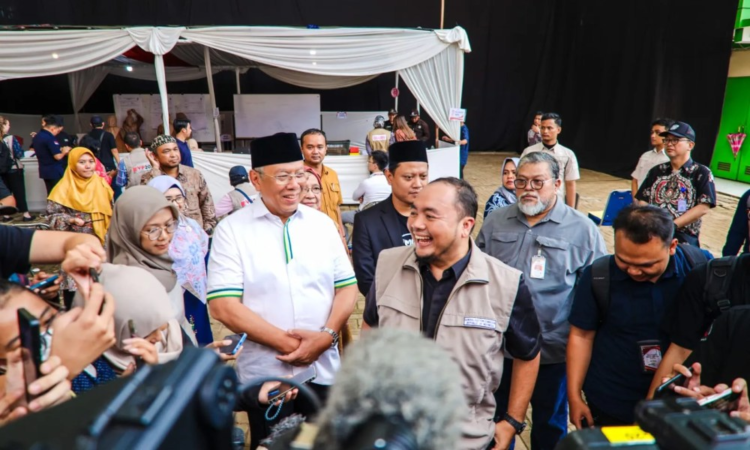 Pastikan Berjalan Lancar, Benyamin Bersama Forkopimda Lakukan Peninjauan Pelaksanaan Pemilu 2024