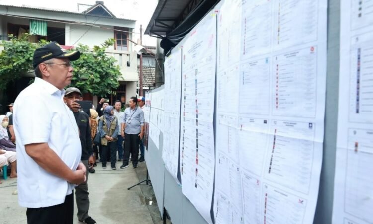 Pastikan Pelaksanaan Lancar, Benyamin-Pilar Tinjau Pemungutan Suara Susulan di Tangsel