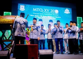 Benyamin Buka MTQ ke-XV Tingkat Tangsel