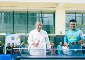 Kejuaraan Tenis Meja OPD Cup, Sekda Bambang Noertjahjo: Berkompetisi untuk Menjalin Prestasi