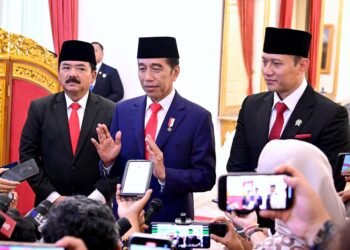Arahan Presiden Jokowi Usai Lantik Menko Polhukam dan Menteri ATR/BPN