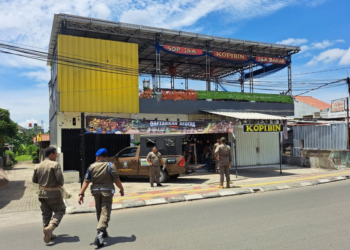 Ganggu Kenyamanan Warga, Satpol PP Tangsel Tindak Cafe di Jurang Mangu