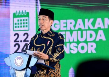 Presiden Jokowi Apresiasi Peran GP Ansor Sebarkan Nilai Moderasi Beragama