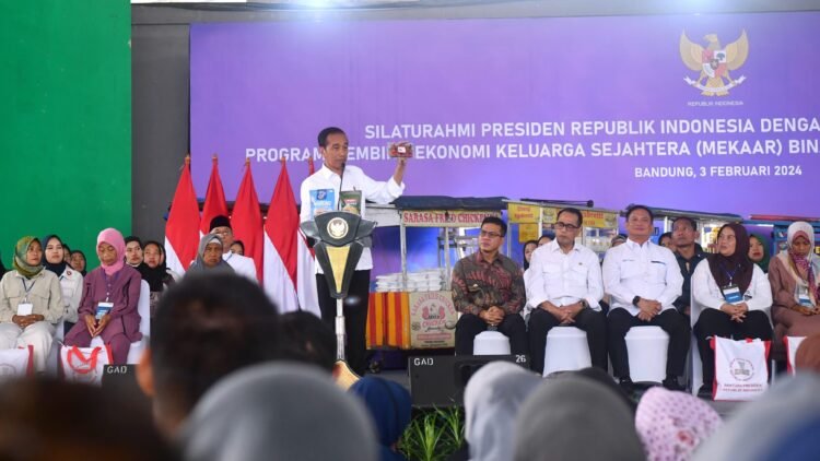 Presiden Tekankan Nasabah Mekaar Gunakan Pinjaman untuk Modal Usaha