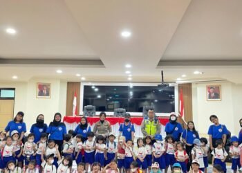 Sat Lantas Polres Tangsel Kenalkan Profesi Polri Sejak Dini