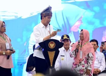Silaturahmi dengan Peserta JKN-KIS, Presiden Jokowi Pastikan Anggaran Kesehatan Dirasakan Masyarakat