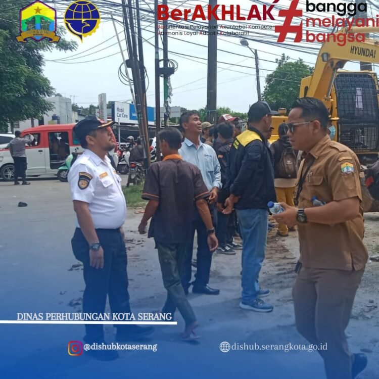 Kepala Bidang Lalu lintas Dinas Perhubungan Kota Serang,bersama PJ Walikota Serang Bapak Yedi Rahmat … – DISHUB Kota Serang