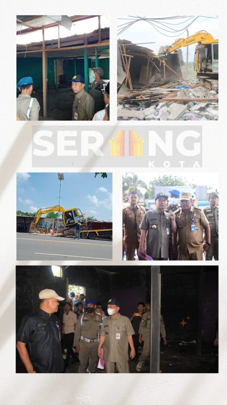 Pembongkaran THM (Tempat Hiburan Malam) di Walantaka Kalodran, Pj Walikota Serang: Sudah Membentuk Tim Penertiban Bangunan Yang Tidak Sesuai Peruntukannya