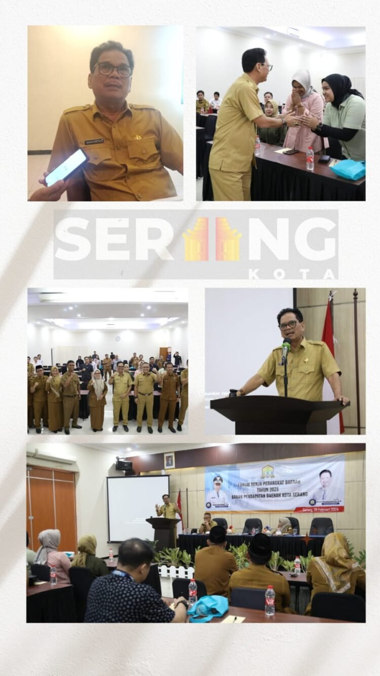 Sekda Kota Serang Membuka Renja Perangkat Daerah Kota Serang tahun 2025, Sekda Kota Serang: Seluruh OPD agar Melakukan Berbagai Inovasi dalam Rangka Peningkatan PAD