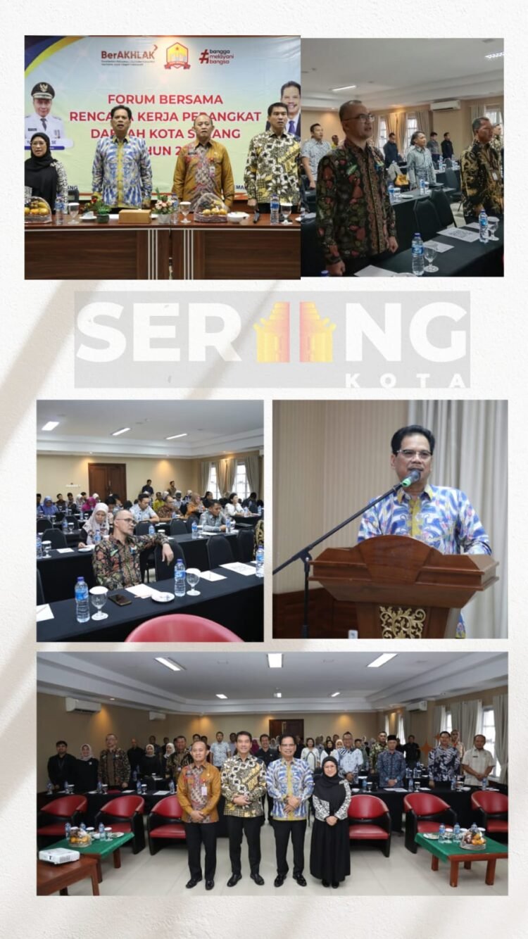 Sekda Kota Serang: Perencanaan yang Baik Sama Dengan Setengah Pekerjaan yang akan Kita Lakukan Sudah Selesai