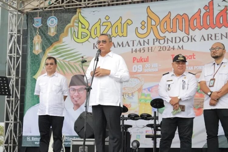 Gelar Bazar Ramadan, Benyamin: Berbelanja Sesuai Kebutuhan