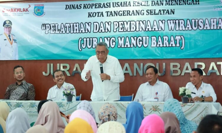 Berikan Pelatihan Wirausaha, Benyamin: Meningkatkan Taraf Hidup Masyarakat Terus Menjadi Fokus Utama Pemkot Tangsel