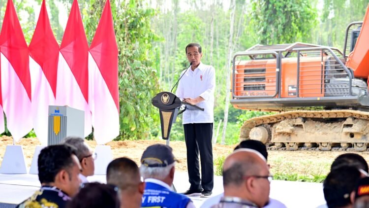 Groundbreaking Bank Kaltimtara di IKN, Presiden Dorong Kerja Sama Bank Himbara dengan BPD