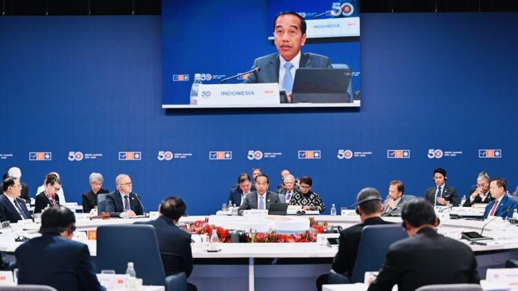 Presiden Joko Widodo Ajak ASEAN dan Australia Perkuat Kemitraan di Usia Emas 50 Tahun