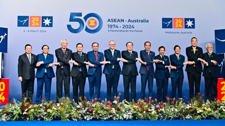 Presiden Jokowi Hadiri Resepsi KTT Khusus ASEAN-Australia